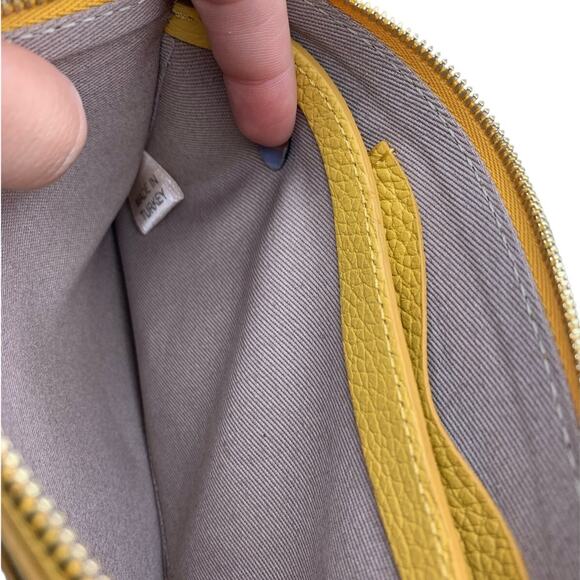 NWT CUYANA Turkey Mustard Wristlet - Picture 7 of 10